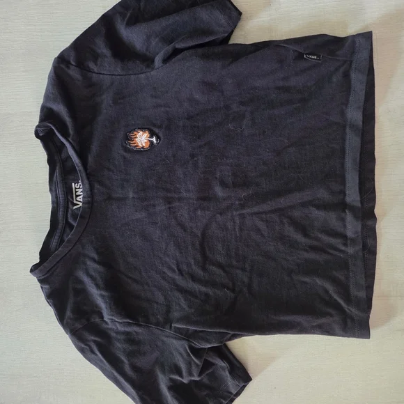 VANS Women’s Cool Breeze Crop Crew Sport Tee  Size Small - Picture 3 of 6